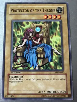 Yu-Gi-Oh! Protector of the Throne MRD-087 Metal Raiders 1st Edition LP - Image 1