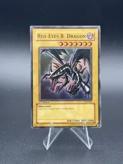 1st Edition - Red-Eyes B. Dragon - SDJ-001 - Ultra Rare - HP - Yugioh - Image 1