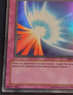 Yugioh tcg Mirror Force MRD-138 Unlimited Ultra Rare MP - Image 3