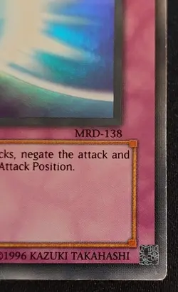 Yugioh tcg Mirror Force MRD-138 Unlimited Ultra Rare MP - Image 4