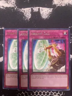 Yu-Gi-Oh 3X Armory Call Rare 1st Edition NM The Grand Creators - Image 1