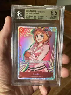 ONE PIECE Card Game Koala SR Awakening of the New Era English Graded 9.5 Beckett - Image 2