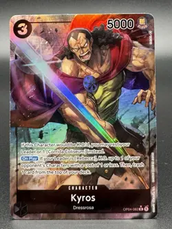 Kyros (Alternate Art) OP04-082 Kingdoms of Intrigue Foil - LP - Image 1