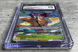 One Piece TCG Kikunojo Rare Alt Art CGC 10, Best Selection Vol 2 OP06-104, 2024 - Image 3
