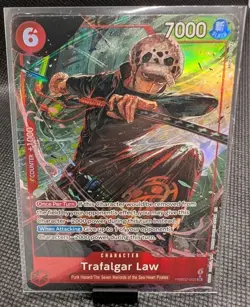 One Piece TCG | Trafalgar Law PRB02-002 Alternate Art One Piece the Best Vol. 2 - Image 1