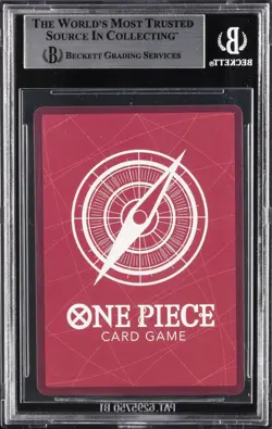 2024 ONE PIECE EMPERORS IN THE NEW WORLD JPN - ALT ART L #OP09001 SHANKS BGS 9 - Image 2