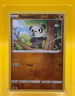 Pancham 072/159 Reverse Holo Crown Zenith Pokemon Card LP - Image 1