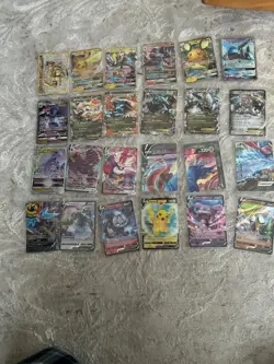 Pokemon Card Lot V - EX - GX 24 cards - Image 1