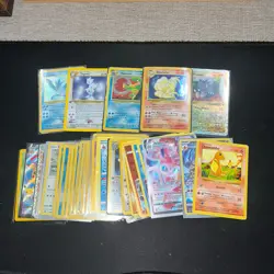 Binder Pokemon Card Collection Lot Wotc Vintage Full Art Base Set More - Image 1