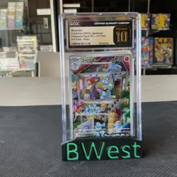 CGC Pristine 10 Machoke 177/165 Sv2a151 Full Art Rare Japanese Pokemon Card - Image 1