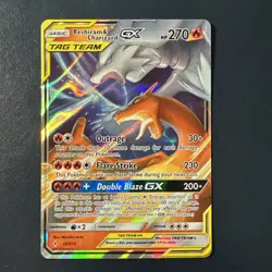 Pokemon TCG Reshiram Charizard GX Tag Team Card 20/214 Unbroken Bonds #2 - Image 1