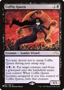1x Coffin Queen NM Eng MTG - The List - Image 1