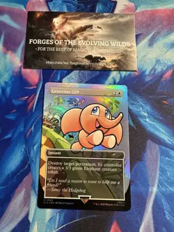 Generous Gift Foil Sonic The Hedgehog Secret Lair - Image 1