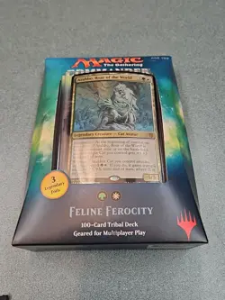MTG Commander Deck Feline Ferocity (Sealed) - Image 1