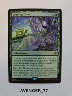 Magic The Gathering MTG #0196 Loading Zone FOIL Edge of Eternities EOE - Image 1