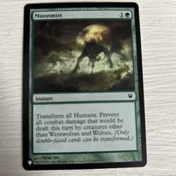 MTG Moonmist - The List, English Magic the Gathering LP - Image 1