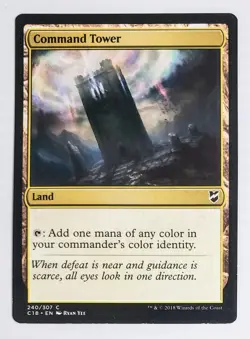 X 1 Command Tower LP Commander 2018 Magic MTG Magic The Gathering - Image 1