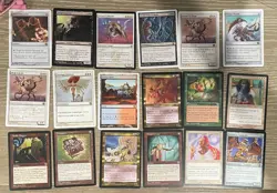 Bulk Vintage Rare Lot Of 50+ Magic the Gathering Mirage 8th Champions Kamigawa+ - Image 2