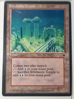 Svyelunite Temple - Fallen Empires - Magic the Gathering MTG Nice! - Image 1