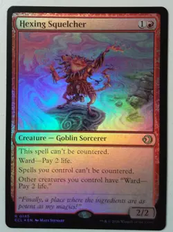 Hexing Squelcher *FOIL Rare* Magic MtG x1 Lorwyn Eclipsed - Image 1