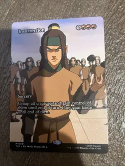 Insurrection MTG Avatar: The Last Airbender Borderless Regular NM Free Shipping - Image 1