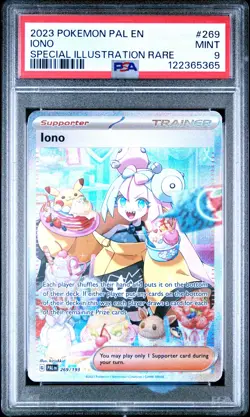 2023 POKEMON PAL EN-PALDEA EVOLVED SPECIAL ILLUSTRATION RARE #269 IONO PSA 9 - Image 1