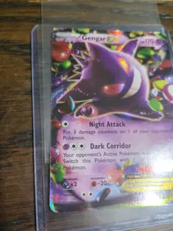 Pokemon TCG Gengar EX 2014 XY Phantom Forces 34/119 Ultra Rare NM - Image 3