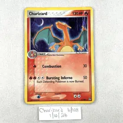 Charizard 6/108 Power Keepers Holo Vintage Pokemon TCG HP/DMG - Image 1