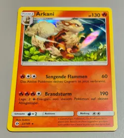 Arkani # 22/149 Rare Holo aus Sonne & Mond 2017 Pokemon Deutsch Mint - Image 1