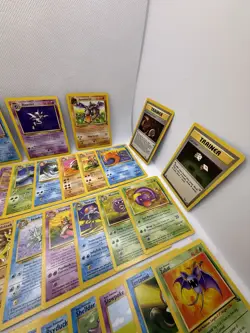 Vintage Pokemon Fossil Master Set 34 Out of 62 (54% Complete) No Duplicates - Image 4