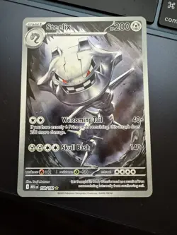 Steelix 150/132 Ultra Rare Holo - ME01: Mega Evolution - NM Pokemon - Image 1