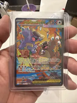 Pokemon TCG Mega Kangaskhan EX 182/132 Holo Rare ME01 Mega Evolution - Image 2