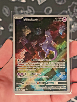 Mewtwo 052 Pokemon TCG Scarlet and Violet 151 Black Star Promo NM #052 - Image 3