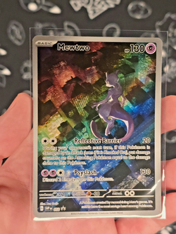 Mewtwo 052 Pokemon TCG Scarlet and Violet 151 Black Star Promo NM #052 - Image 4