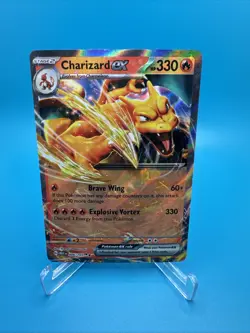 Pokemon TCG - Scarlet & Violet 151 Charizard Ex 006/165 Double Rare NM/M - Image 1
