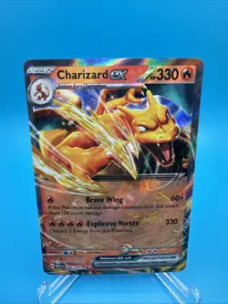 Pokemon TCG - Scarlet & Violet 151 Charizard Ex 006/165 Double Rare NM/M - Image 2