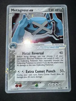Metagross ex 95/101 Hidden Legends Holo English Pokemon TCG NM - Image 1