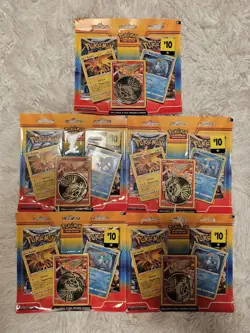 Pokemon TCG Enhanced Blister Pack Astral Radiance, Silver Tempest, Sealed X5 - Image 1