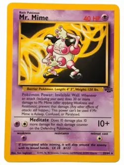 Mr. Mime - 22/64 Jungle 1999 - WOTC Pokemon TCG - Image 1