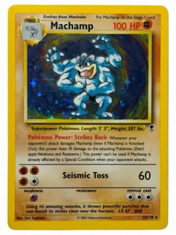 Machamp - Legendary Collection 15/110 2002 - WOTC - Pokemon TCG - NM Holo - Image 1