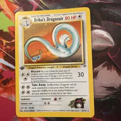Pokemon TCG Erika's Dragonair Gym Heroes Holo 4/132 1st Edition Rare -HP - Image 1