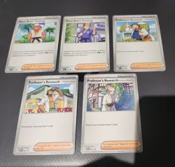 Pokemon TCG | Black Star Promo Trainer Set SVP 219, 220, 221, 222, 223 - Image 1