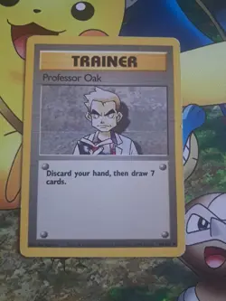 Pokemon TCG Professor Oak Base Set 88/102 Regular LP. - Image 1