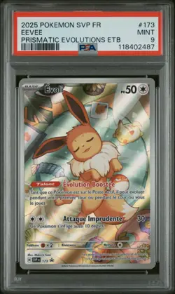 🇫🇷 EVOLI AR PSA 9 - PROMO SVP 173 FR EV Carte Pokemon 🇫🇷 - Image 2