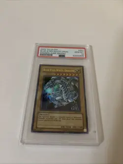 Yugioh JMP-001 2002 SHONEN JUMP PROMO BLUE-EYES WHITE DRAGON PSA 10 - Image 2