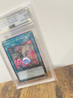 Yu-Gi-Oh! GEM MINT 10 Called by the Grave (Alt Art) RA04-EN092 Quarter Century - Image 2