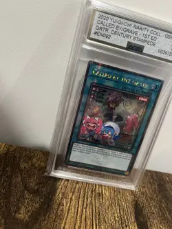 Yu-Gi-Oh! GEM MINT 10 Called by the Grave (Alt Art) RA04-EN092 Quarter Century - Image 3