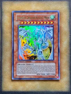 Yugioh Stardust Dragon/Assault Mode DPCT-EN003 Ultra Rare Limited Edition NM - Image 1