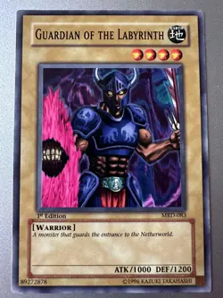 Yugioh! LP Guardian of the Labyrinth - MRD-083 - Common - 1st Edition Lightly LP - Image 1