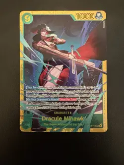 One piece TCG OP14-119 Dracule Mihawk (SEC) - - The Azure Sea's Seven (OP14) - Image 3
